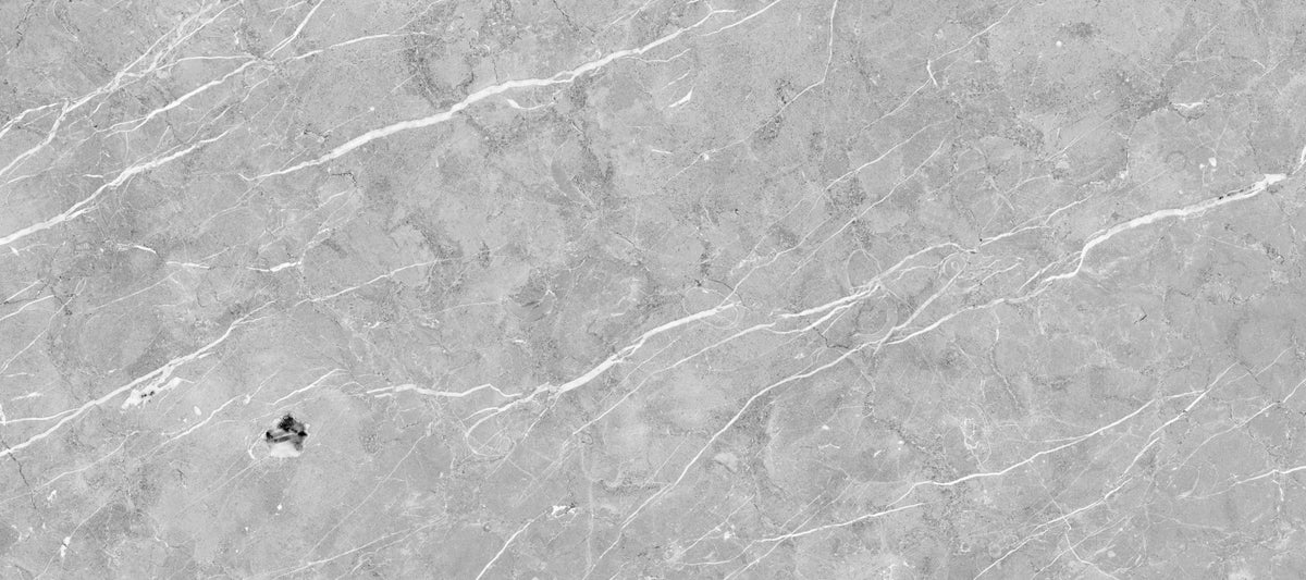 Classic Grey Marble Vein Wall Mural in your room — zoomed