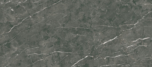 Charcoal Veined Stone Texture Wall Mural