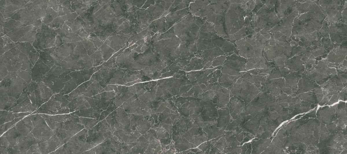 Dark Charcoal Marble Vein Wall Mural in your room