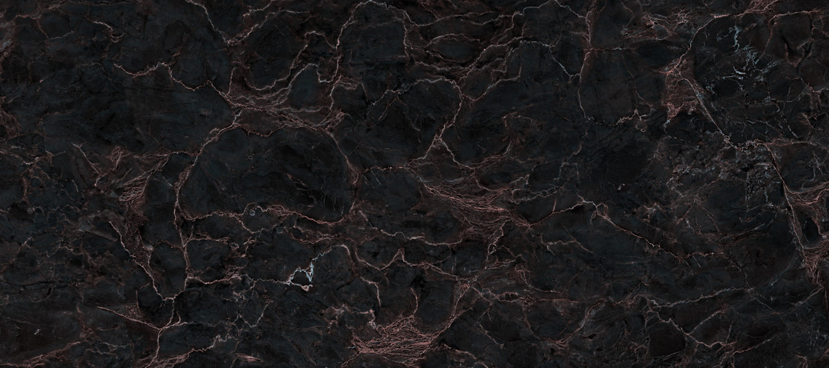 Midnight Stone Texture Wall Mural in your room — zoomed
