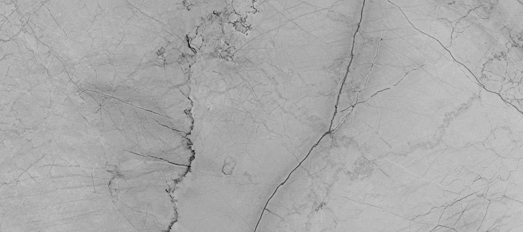 Monochrome Veined Stone Wall Mural