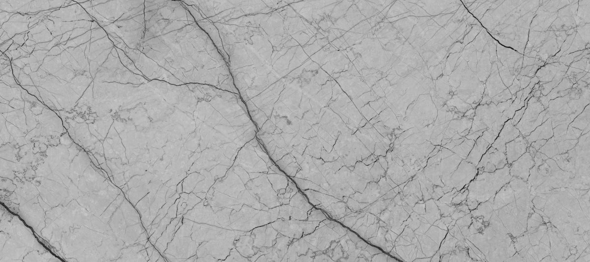 Monochromatic Grey Veined Stone Wall Mural in your room — zoomed
