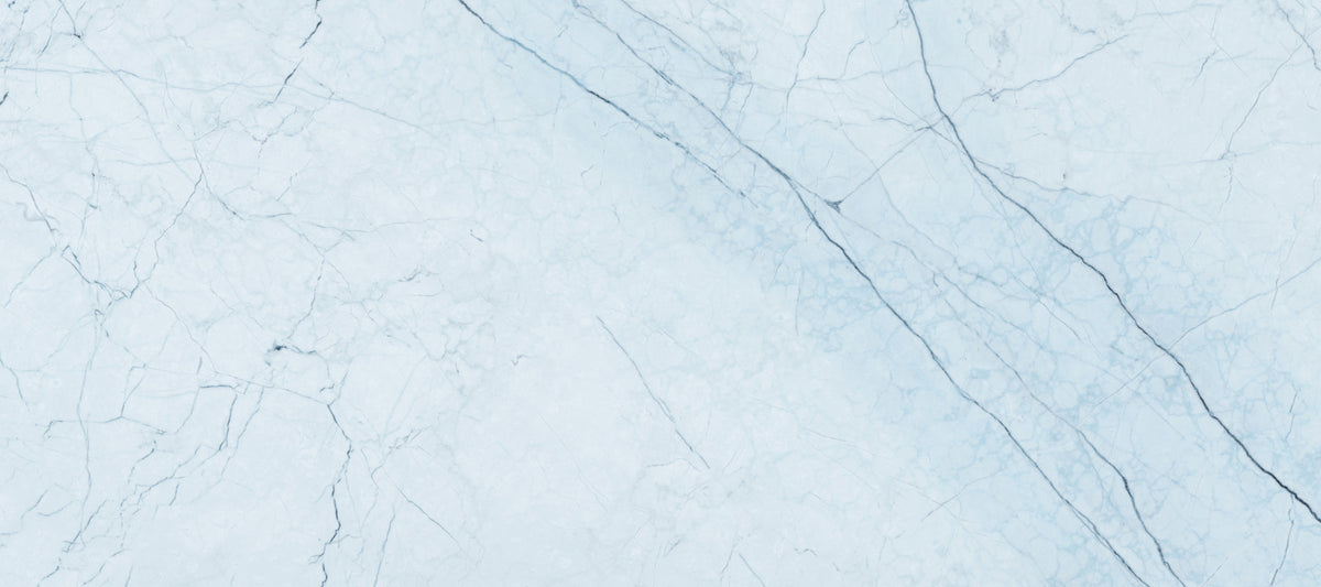 Ethereal Azure Marble Vein Wall Mural