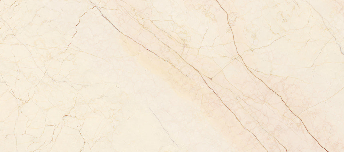 Creamy Marble Vein Texture Wall Mural in your room — zoomed