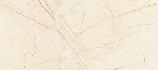 Creamy Veined Marble Surface Wall Mural