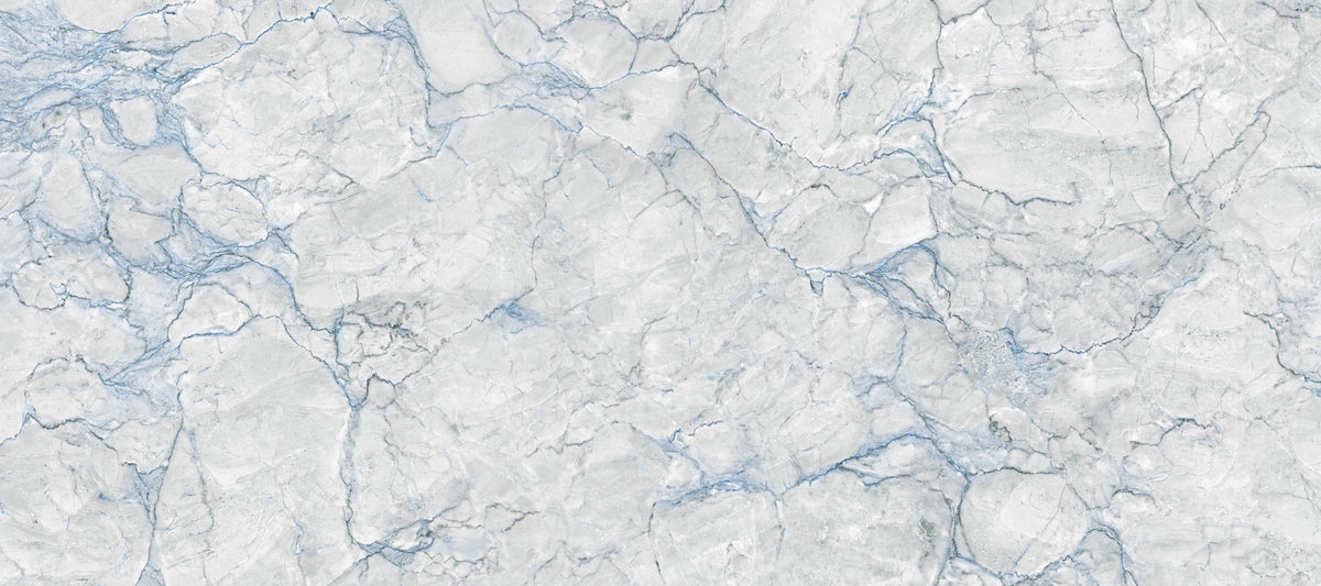 Ethereal Blue Vein Stone Texture Wall Mural