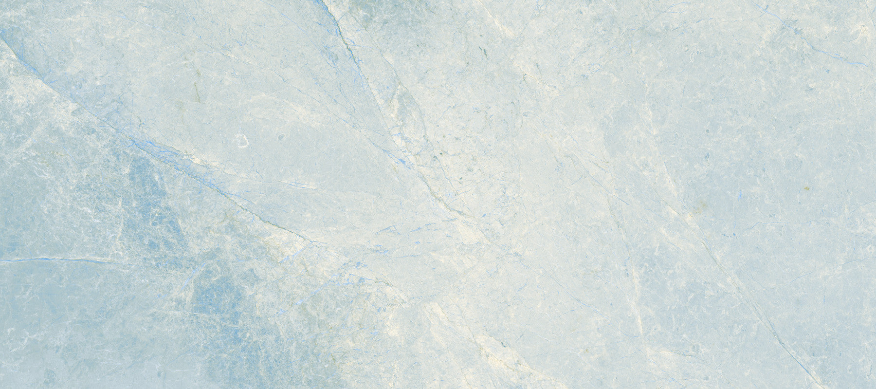 Cool Azure Marble Slab Texture Wall Mural