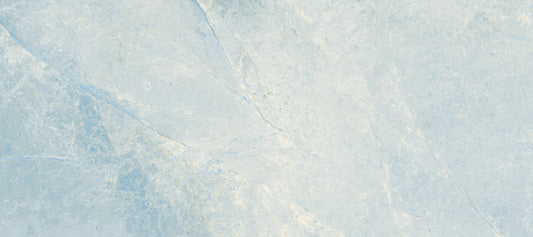 Cool Azure Marble Slab Texture Wall Mural