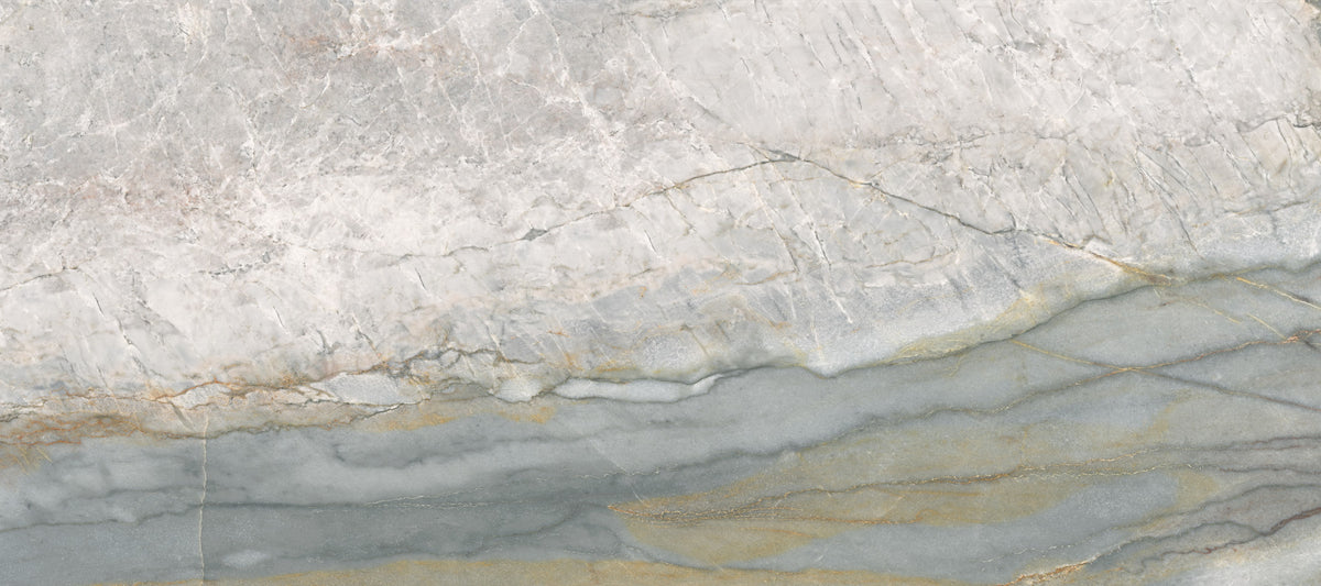 Serene Grey Veined Stone Wall Mural in your room