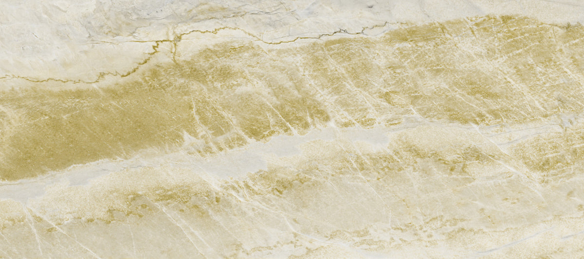 Golden Vein Natural Marble Stone Effect Wall Mural in your room — zoomed