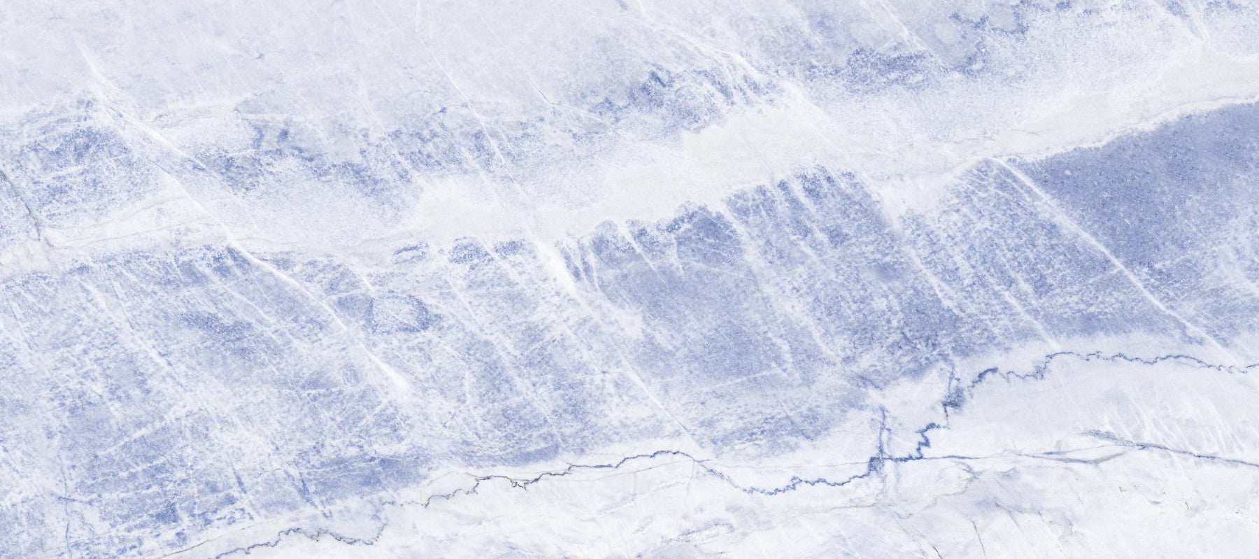 Azure Marble Veins Wall Mural