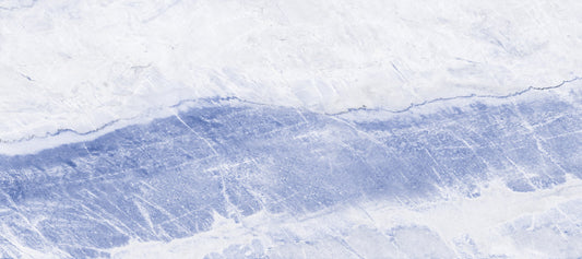 Cerulean Vein Stone Slab Wall Mural