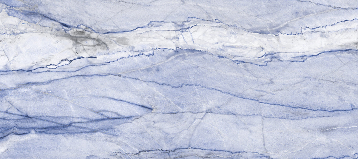 Azure Marble Vein Wall Mural in your room