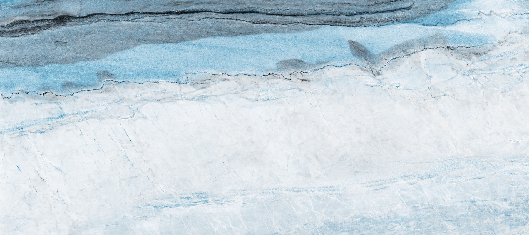 Cerulean Veined Marble Slab Wall Mural