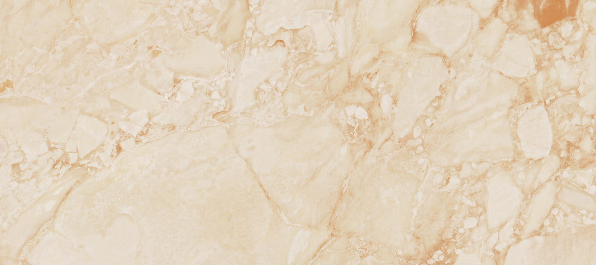 Cream Terrazzo Stone Texture Wall Mural in your room — zoomed