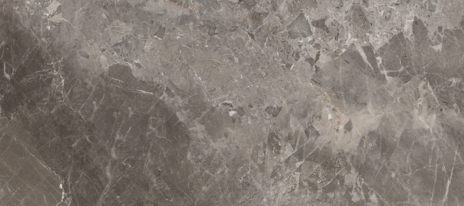 Stormy Grey Marble Texture Wall Mural