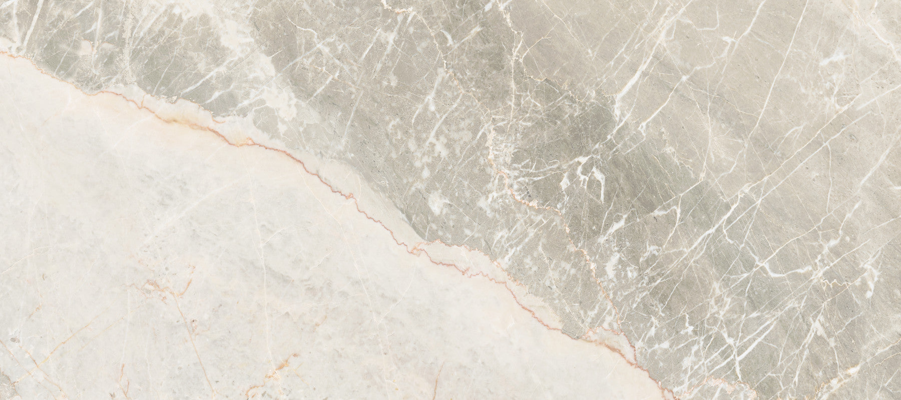 Serene Grey Marble Veining Wall Mural