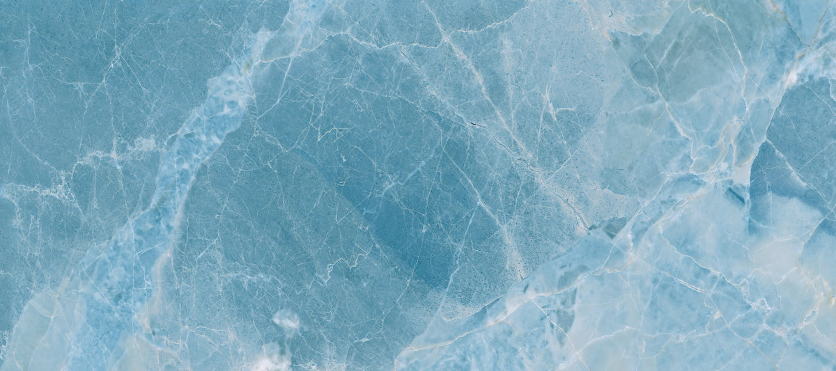 Cerulean Veined Stone Wall Mural in your room