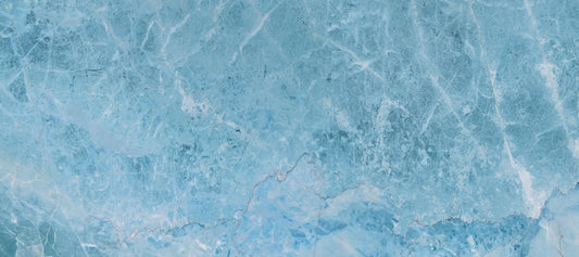 Azure Marble Vein Texture Wall Mural