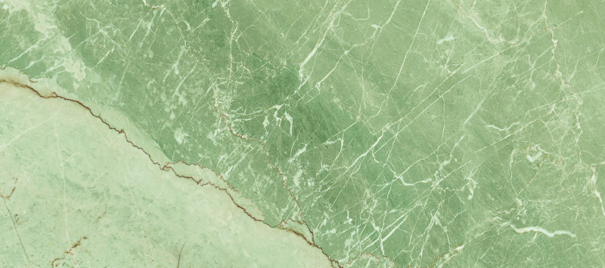 Verdant Marble Surface Wall Mural