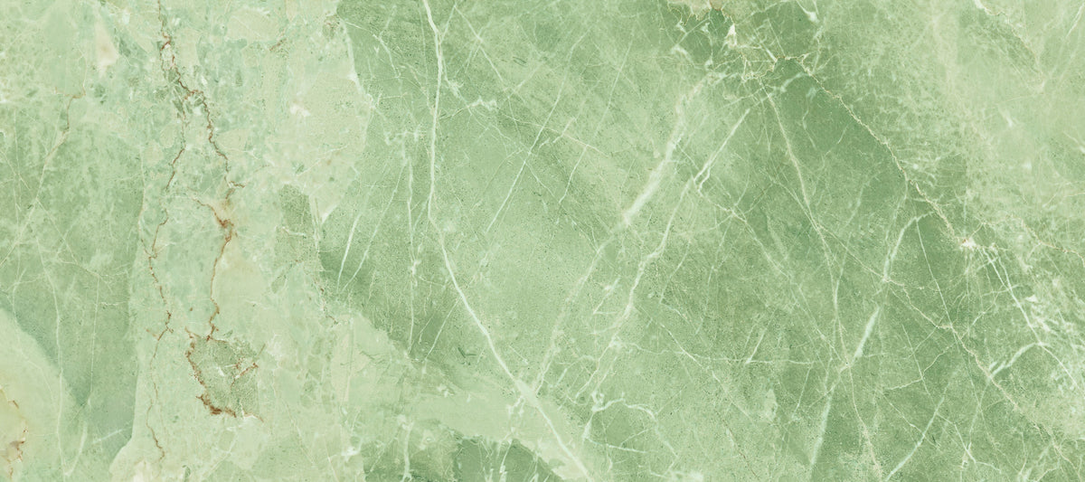 Emerald Stone Vein Texture Wall Mural in your room — zoomed