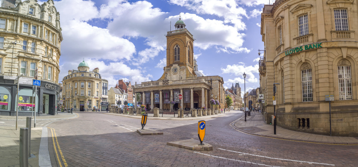 Classic English Townscape Wall Mural in your room