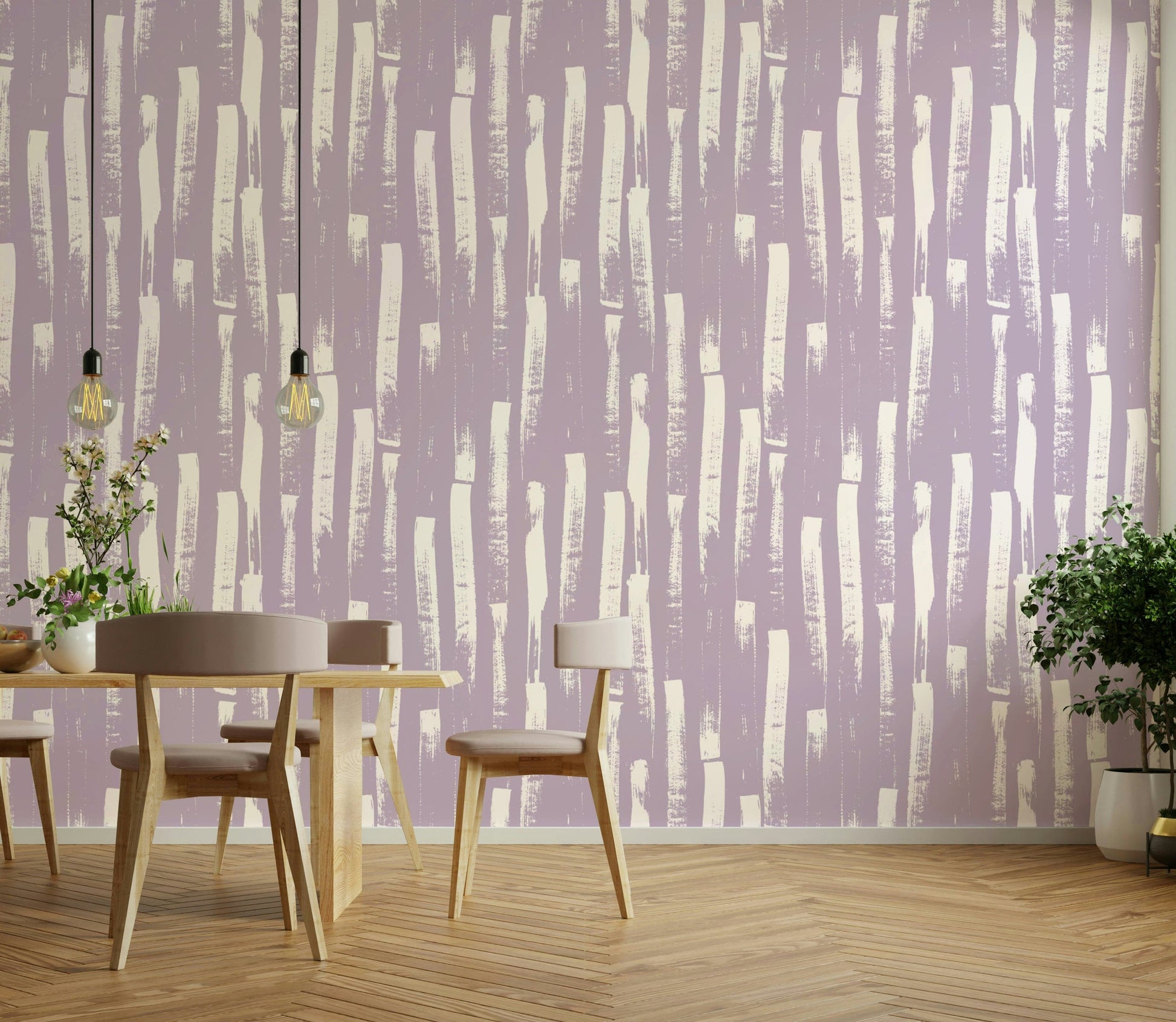 Artistic brushstroke pattern

