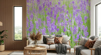 Delicate mauve wildflowers, a stunning Field Dream wall accent.