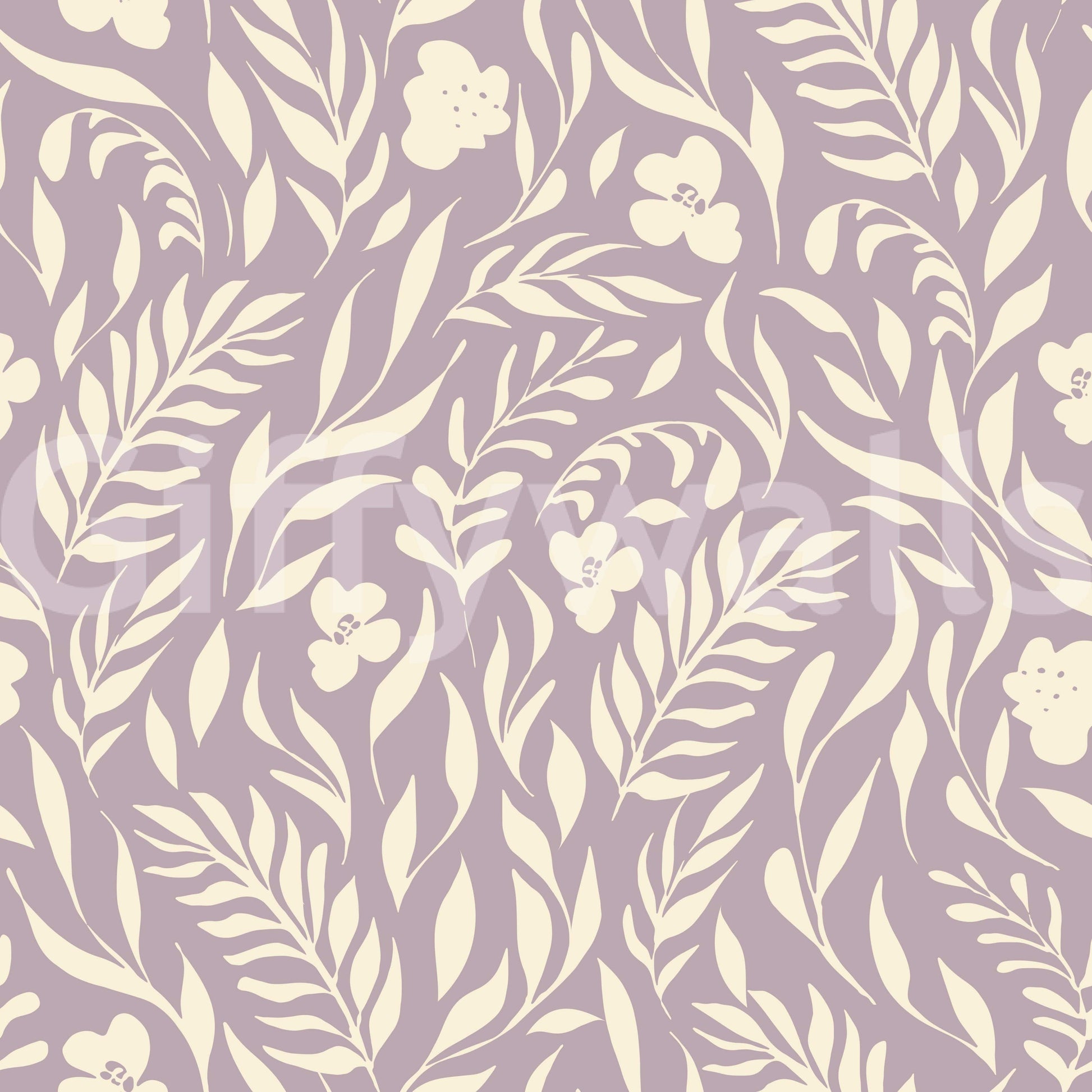 Light green botanical wallpaper

