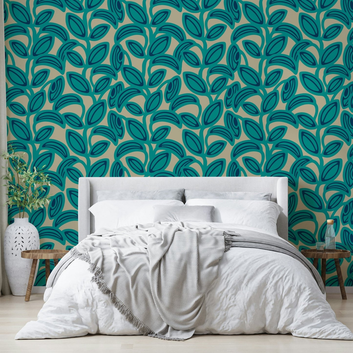 Seamless pattern for wall application.

