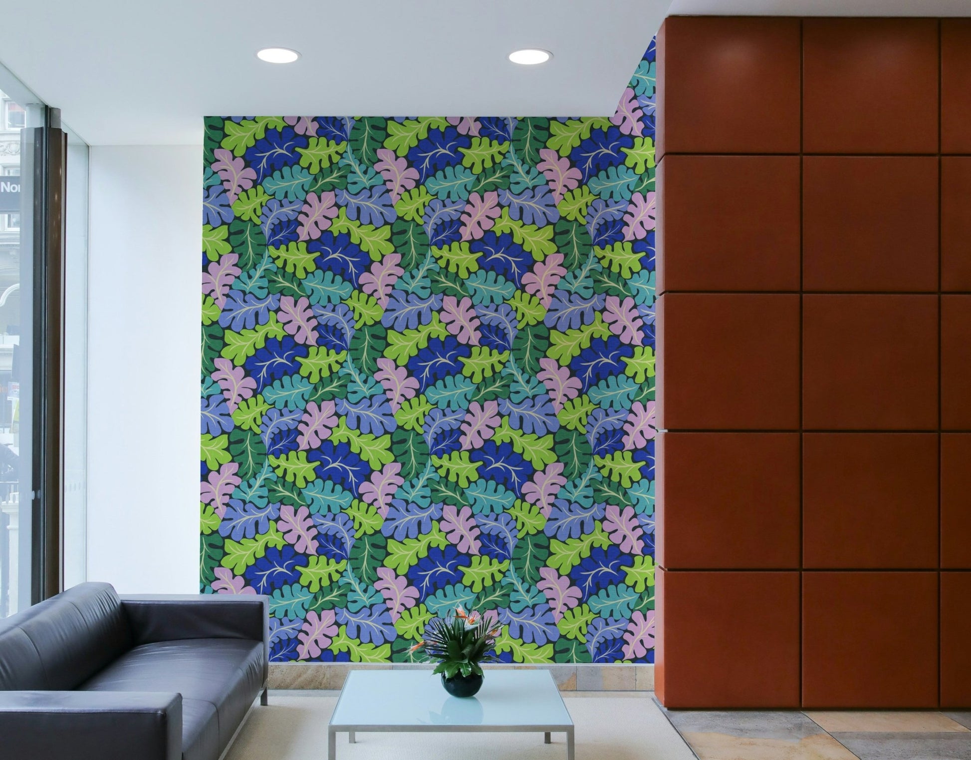 The design gives a feeling of quiet, natural beauty.

