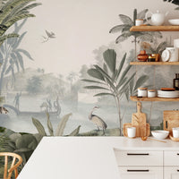 Leopard Landscape with Lush green Forest wallpaper - Giffywalls