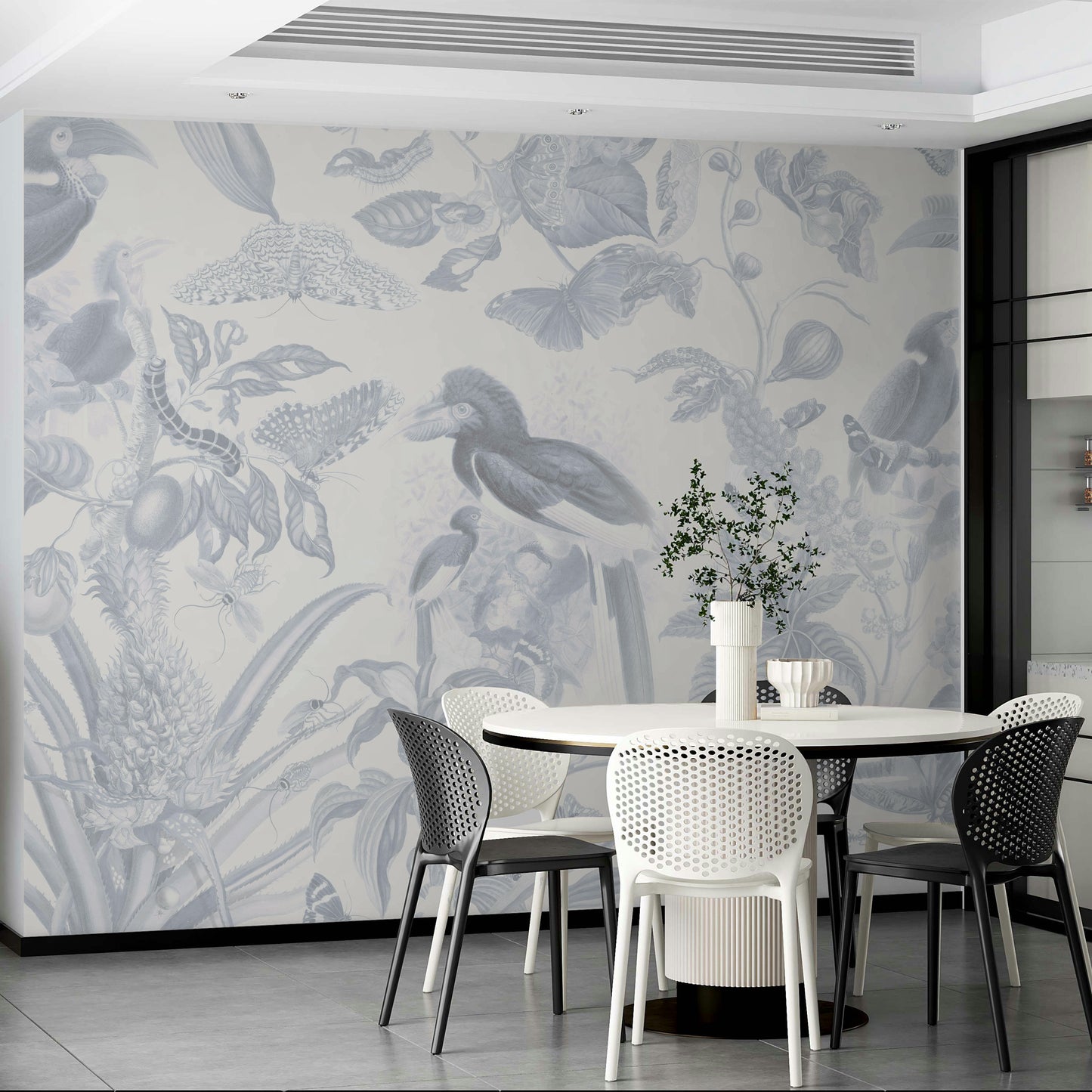 Life Jungle tropical wall design

