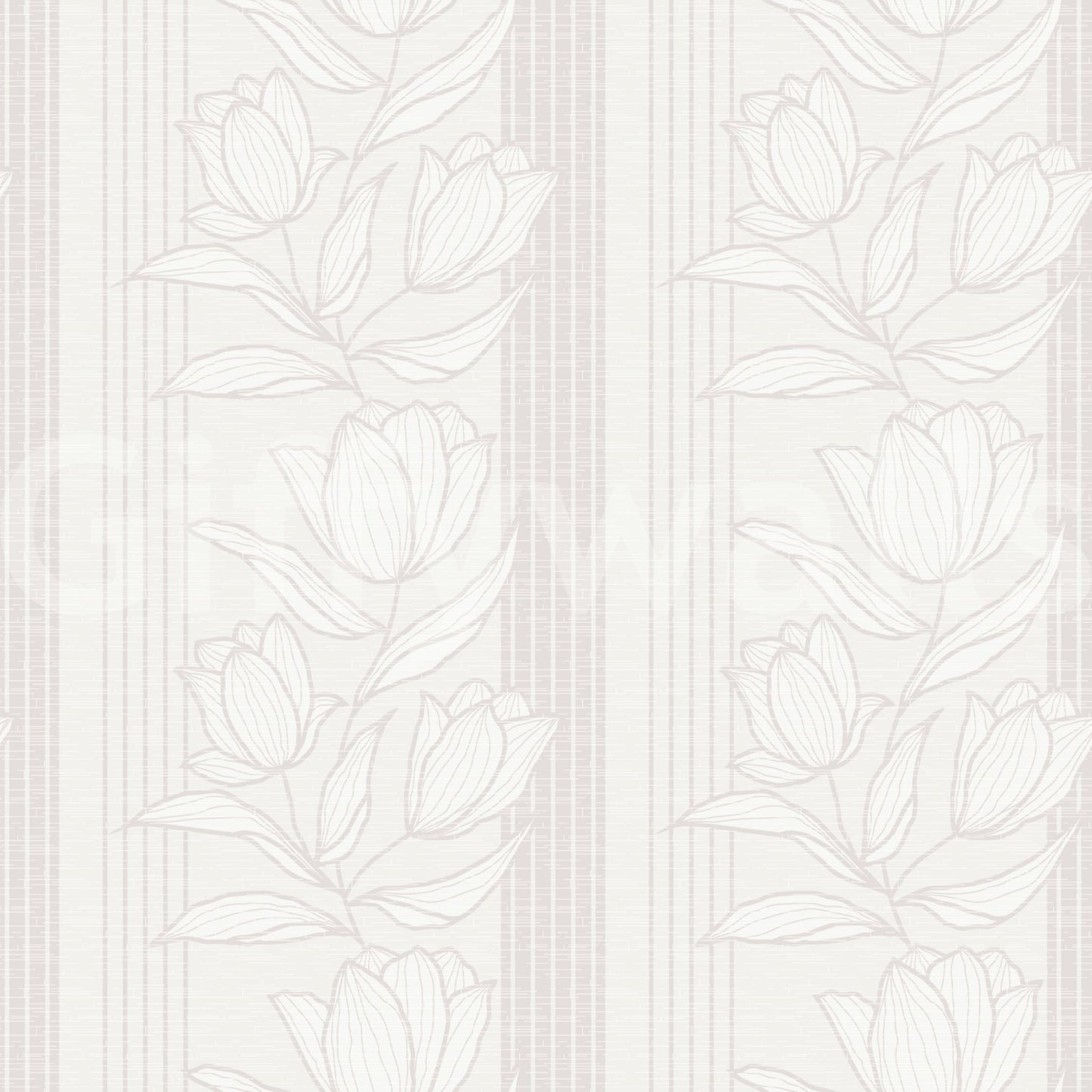 Line Art Bloom Wallpaper⁠