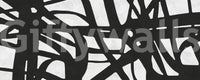The Linear Noir mural makes a bold and artistic statement.

