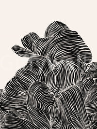 Linear Wall Mural