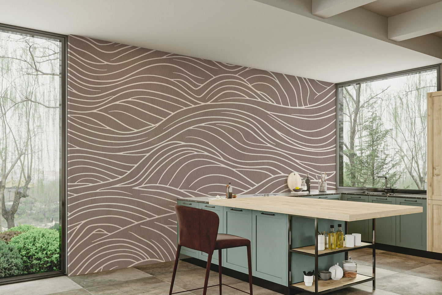 Linear waves, detailed view

