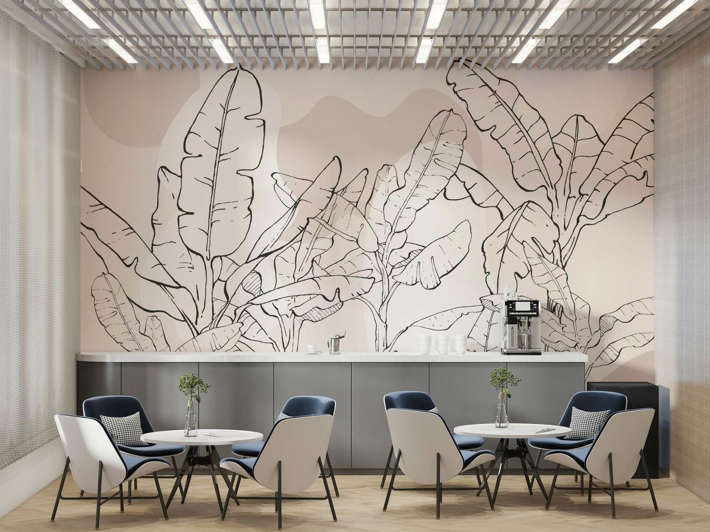 The mood is peaceful and serene.

