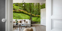 A seamless pattern for a living room or bedroom.

