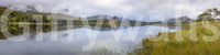 The image captures the natural beauty of a loch.

