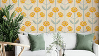 Hand-drawn look with organic shapes and muted colors.

