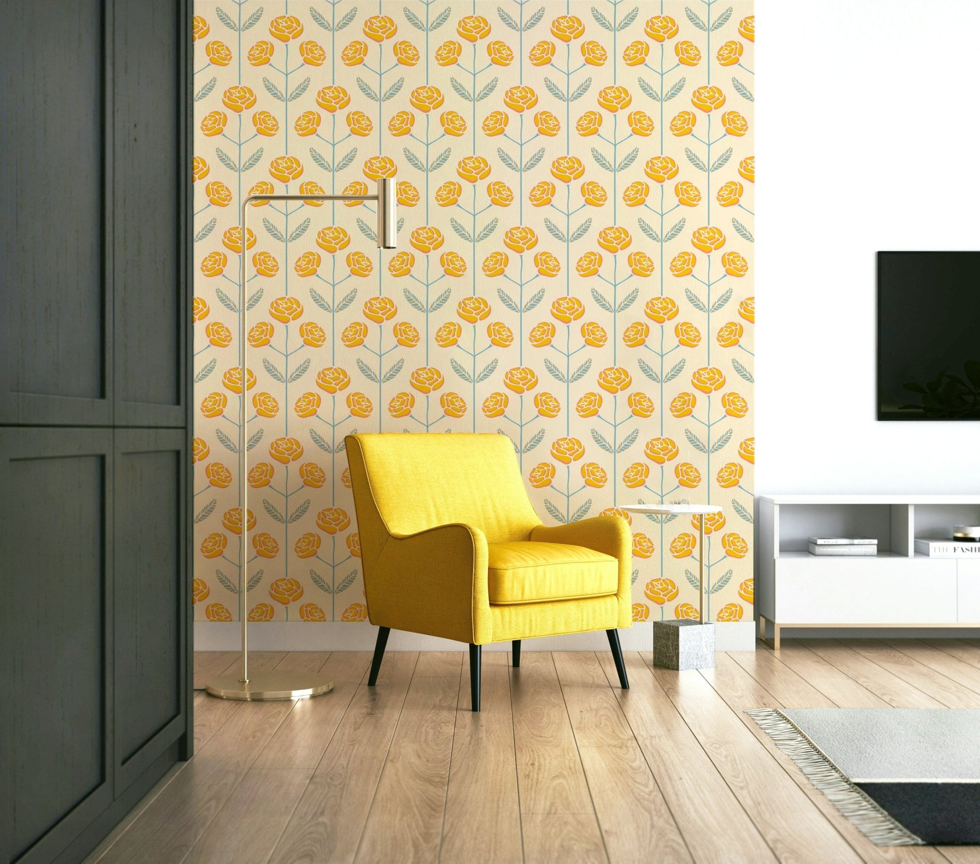 Cozy and inviting color palette for home decor.

