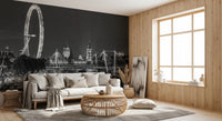 London River Views Wall Mural