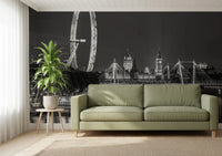 London River Views Wall Mural