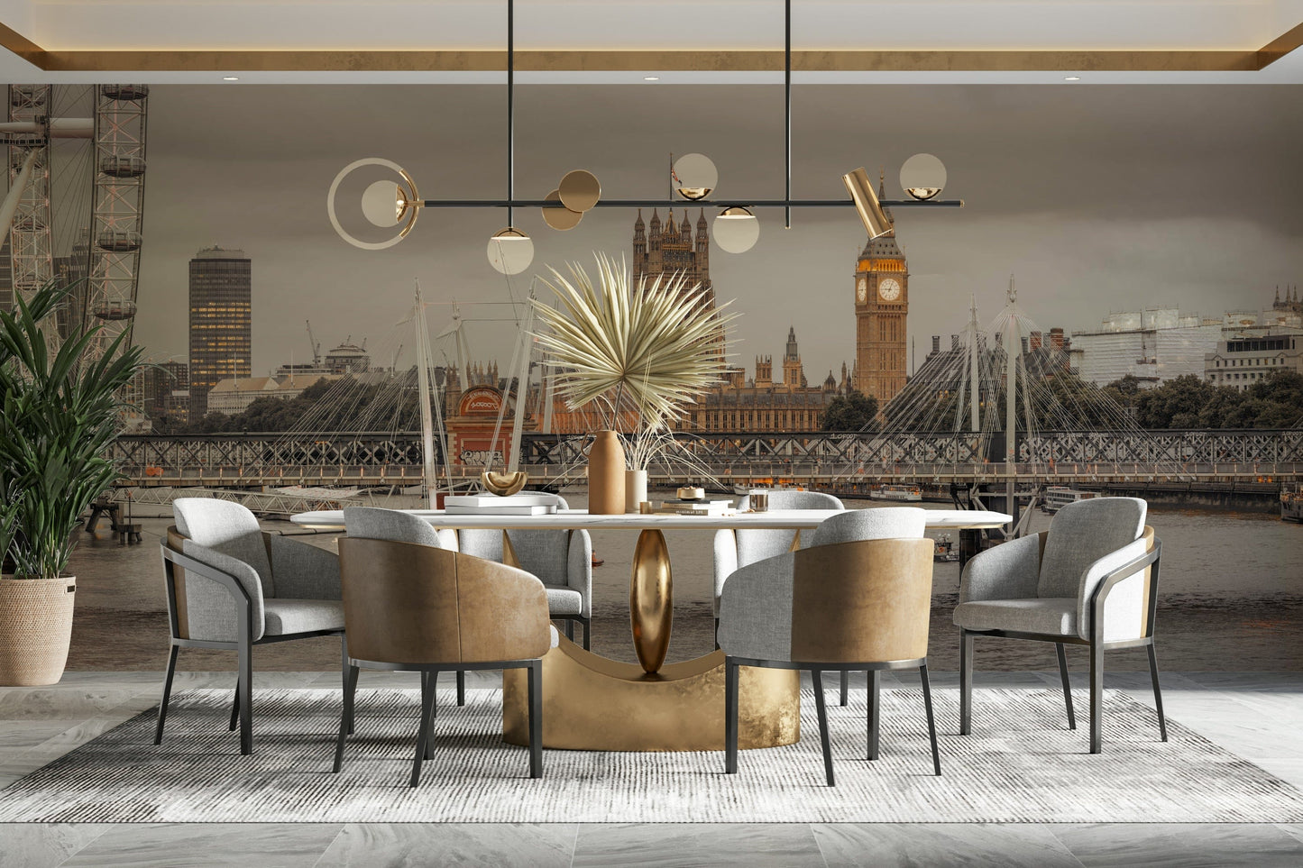 The design has a beautiful, elegant look.

