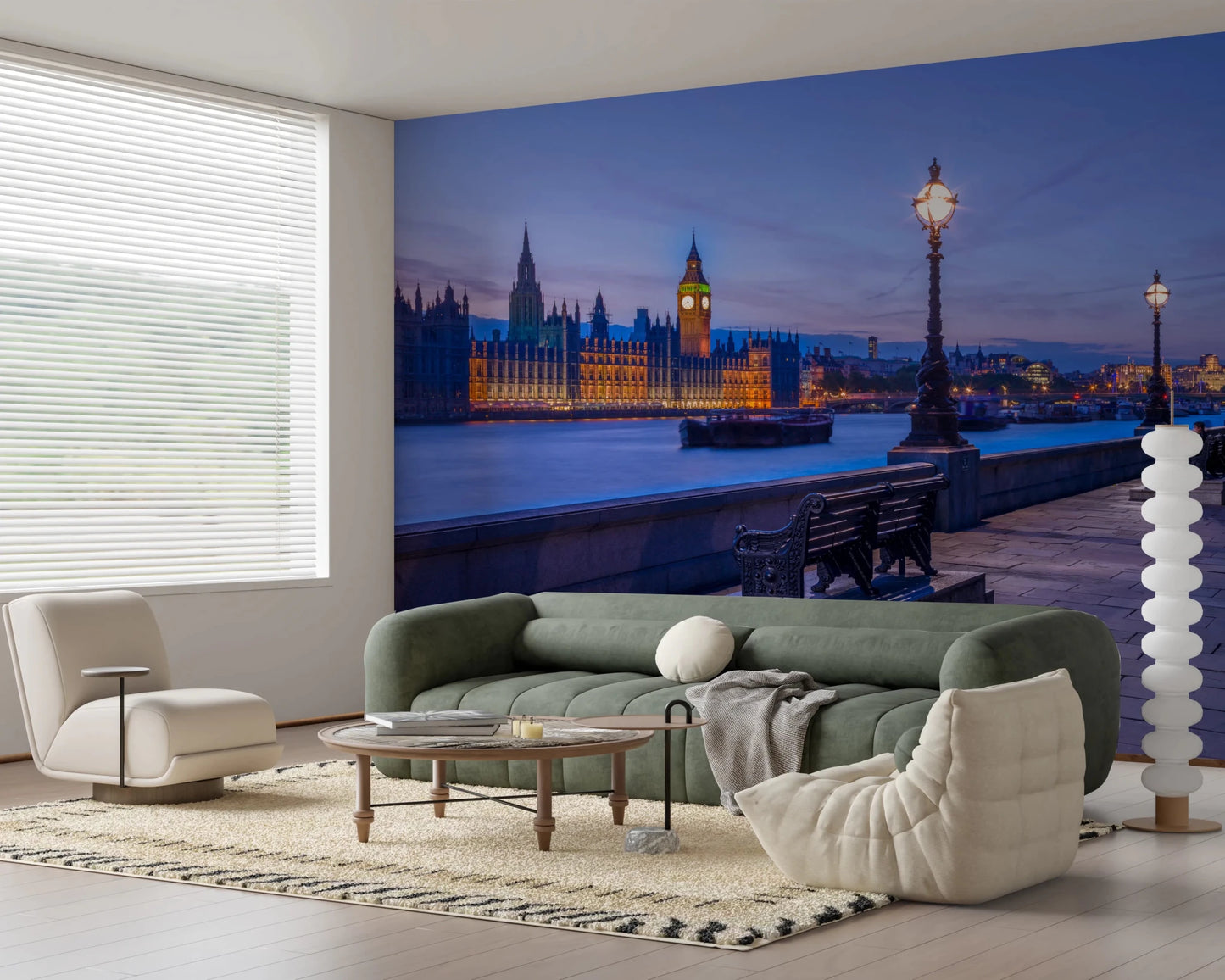 London Twilight Wall Mural