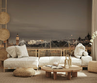 London's Nightfall Wall Mural