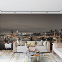 London's Nightfall Wall Mural