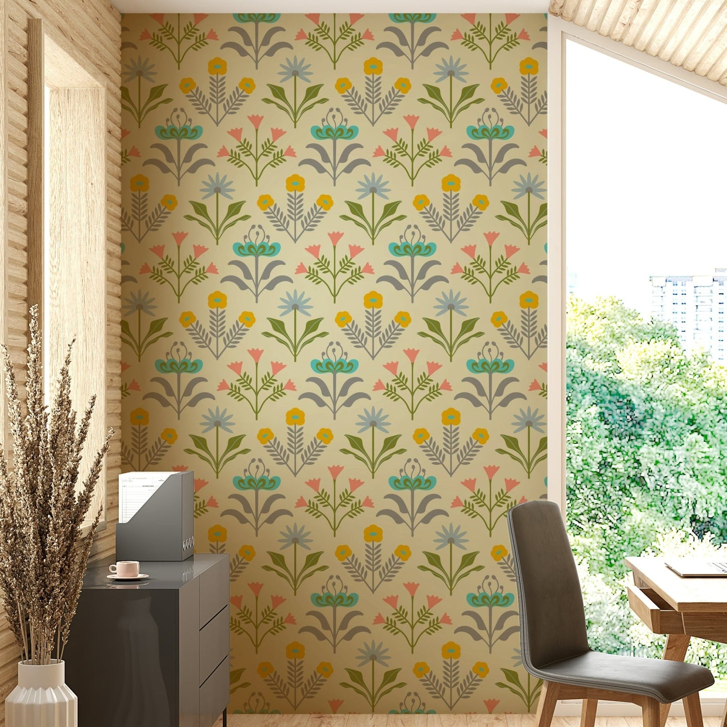 It gives a feeling of harmonious and inviting charm.
