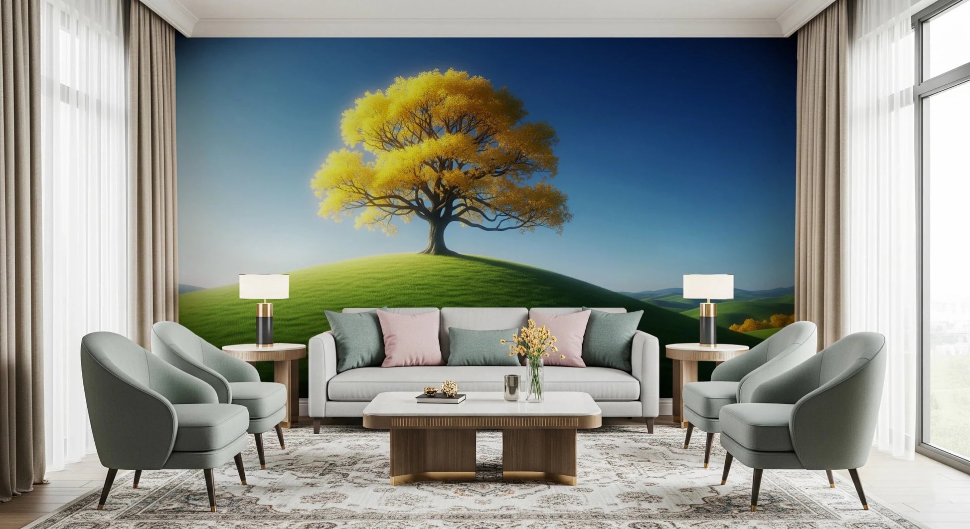 Lucent Tree Wall Mural